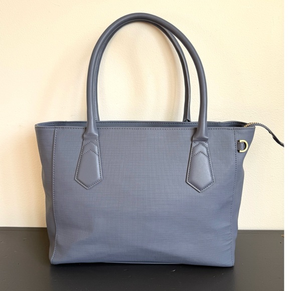 Dagne Dover Signature Tote Bag in Ash Blue - Picture 8 of 13
